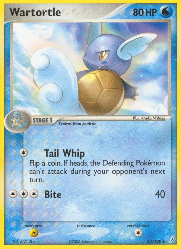 43 Wartortle – Crystal Guardians