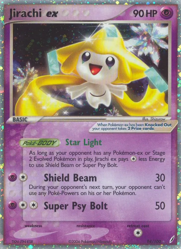 94 Jirachi ex – Crystal Guardians
