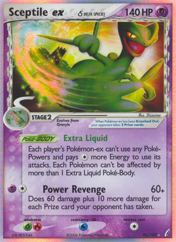 96 Sceptile ex δ – Crystal Guardians