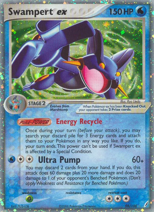 98 Swampert ex – Crystal Guardians