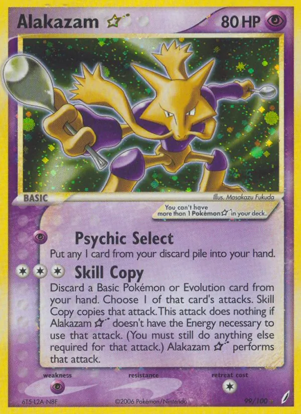 99 Alakazam ☆ – Crystal Guardians