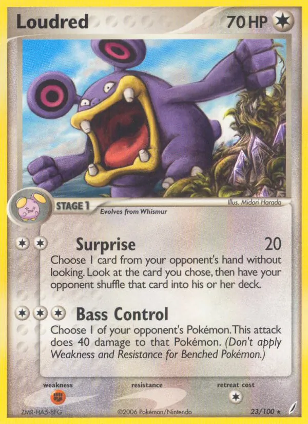 23-RH Loudred – Crystal Guardians