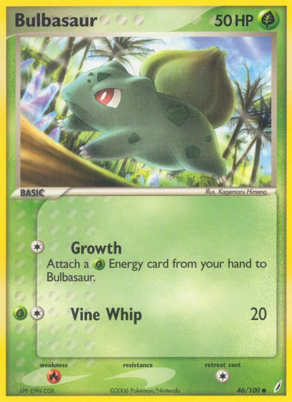 46-RH Bulbasaur – Crystal Guardians
