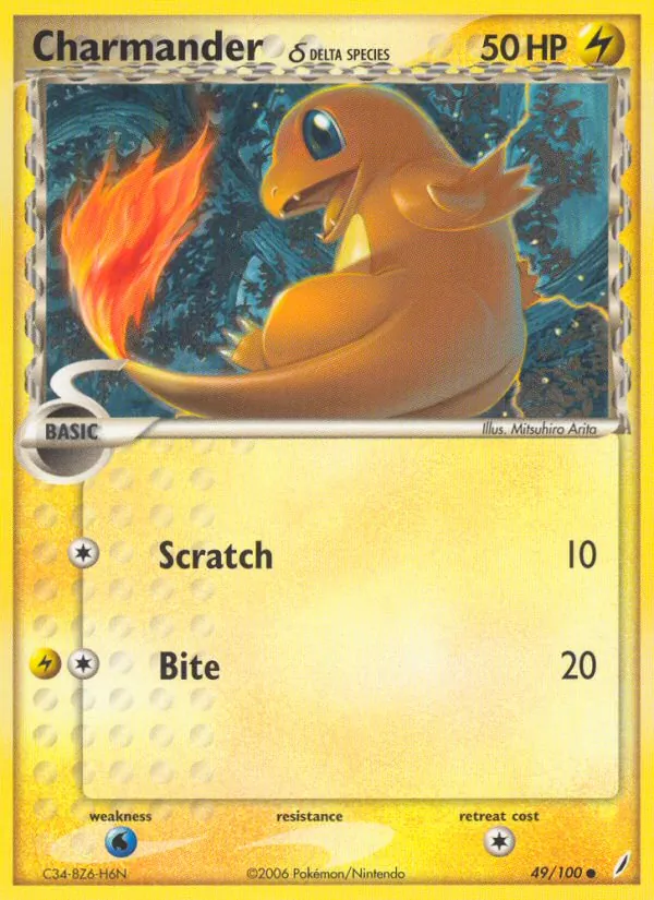 49-RH Charmander δ – Crystal Guardians