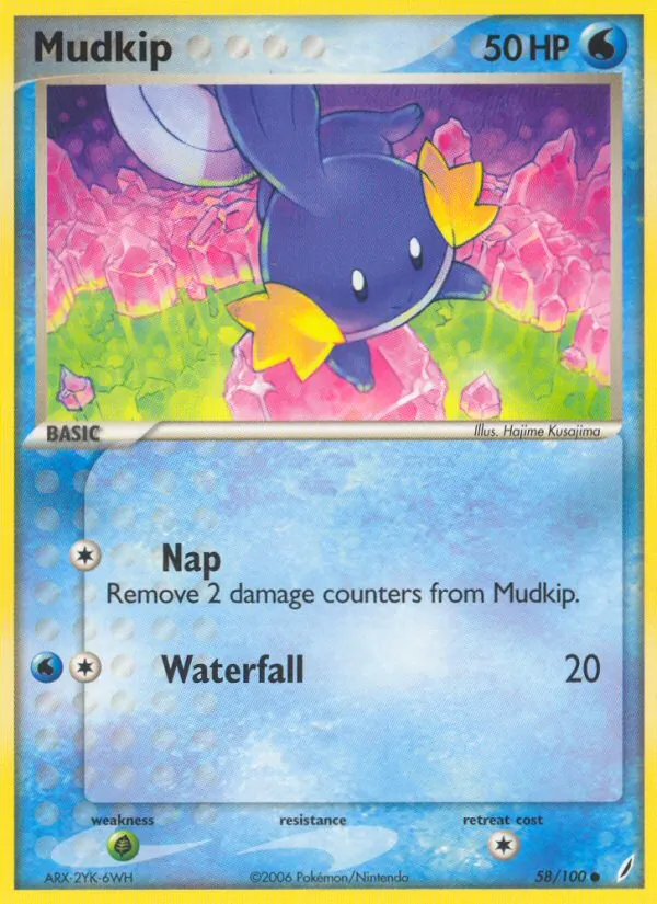 58-RH Mudkip – Crystal Guardians