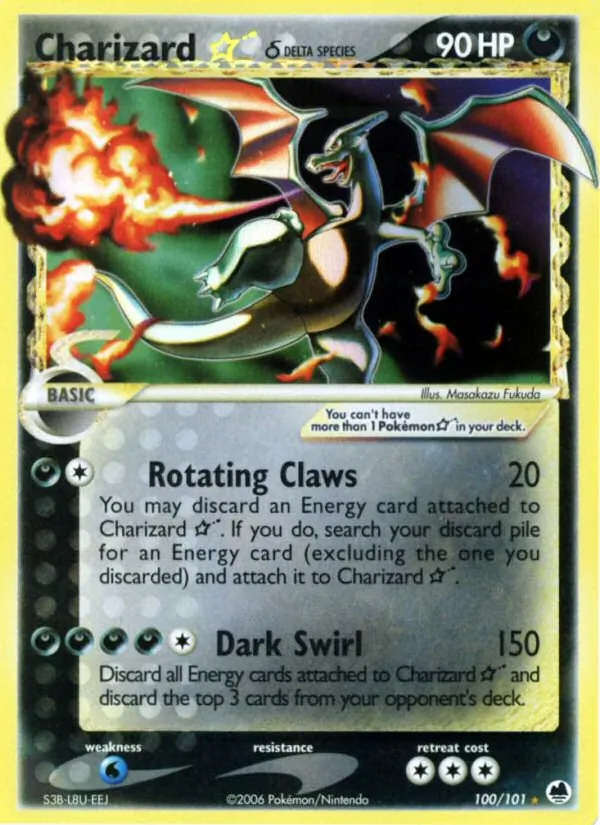 100 Charizard ☆ δ – Dragon Frontiers