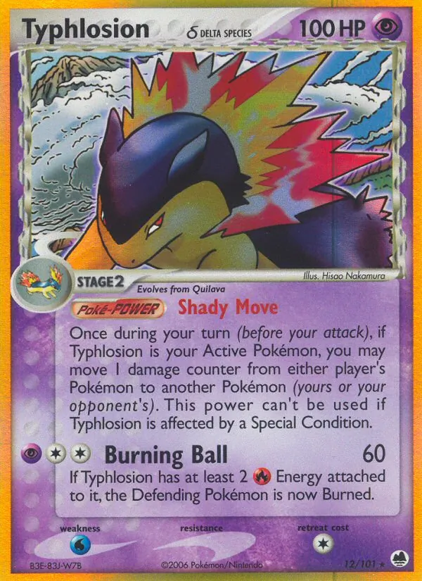 12 Typhlosion δ – Dragon Frontiers