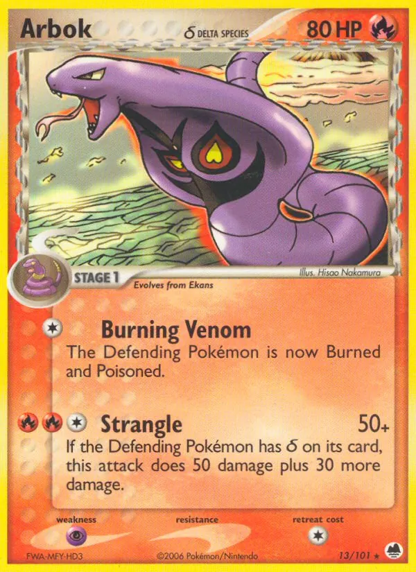 13 Arbok δ – Dragon Frontiers