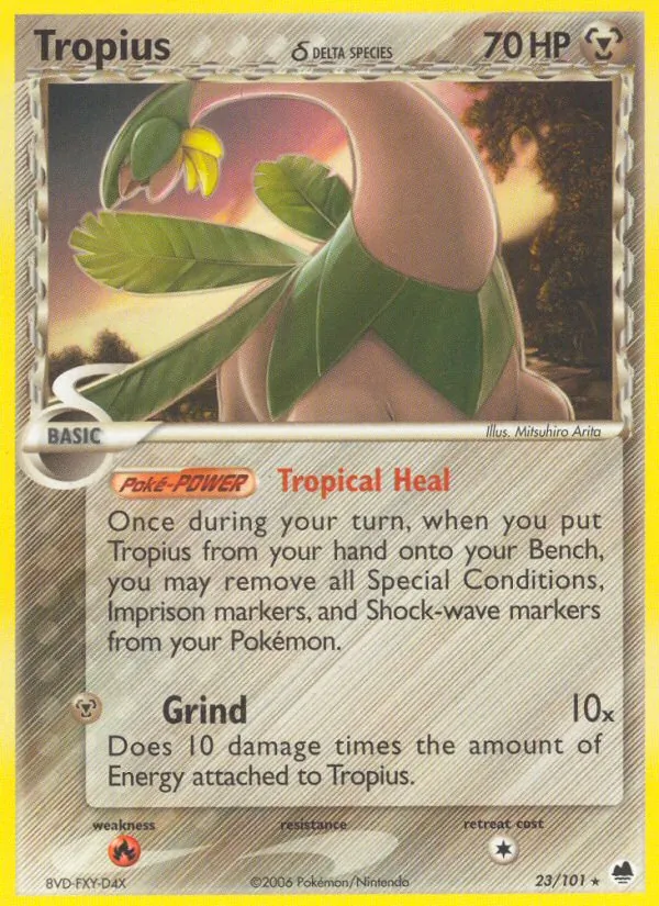 23 Tropius δ – Dragon Frontiers