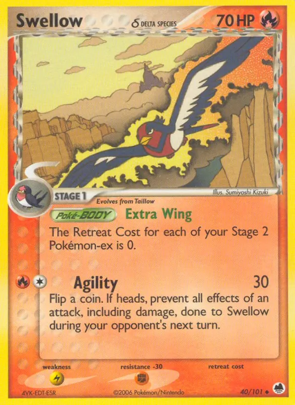 40 Swellow δ – Dragon Frontiers