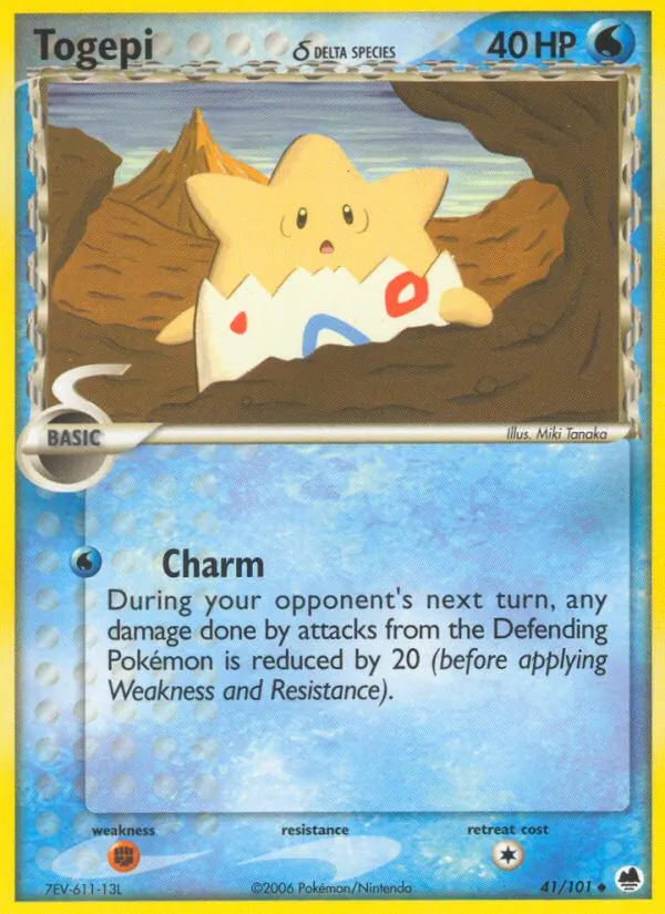41 Togepi δ – Dragon Frontiers