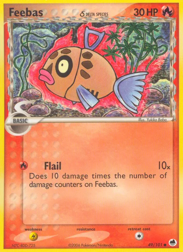 49 Feebas δ – Dragon Frontiers