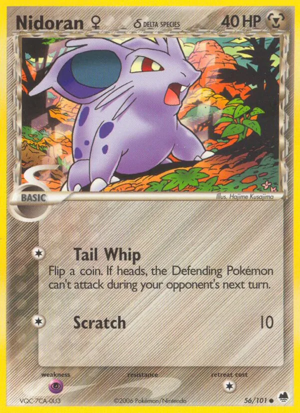 56 Nidoran♀ δ – Dragon Frontiers