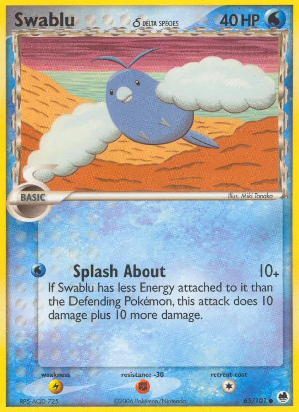 65 Swablu δ – Dragon Frontiers