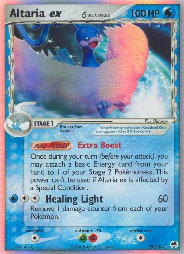 90 Altaria ex δ – Dragon Frontiers