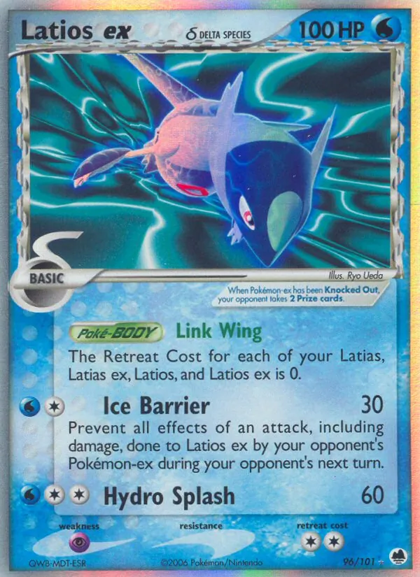 96 Latios ex δ – Dragon Frontiers