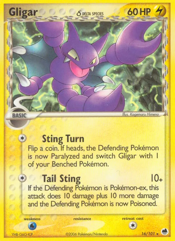16-RH Gligar δ – Dragon Frontiers