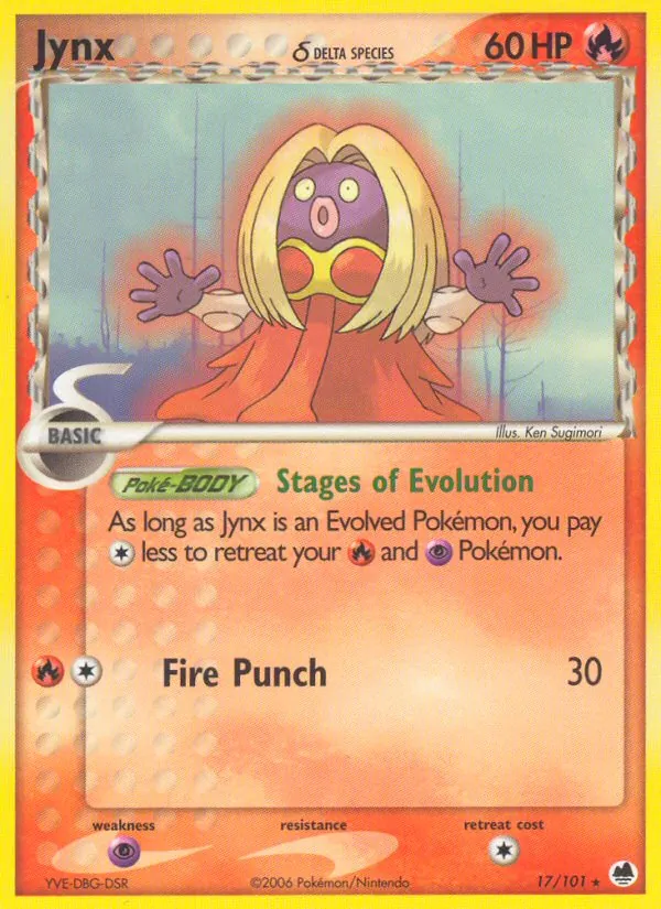 17-RH Jynx δ – Dragon Frontiers
