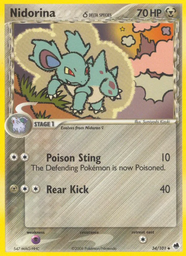 34-RH Nidorina δ – Dragon Frontiers