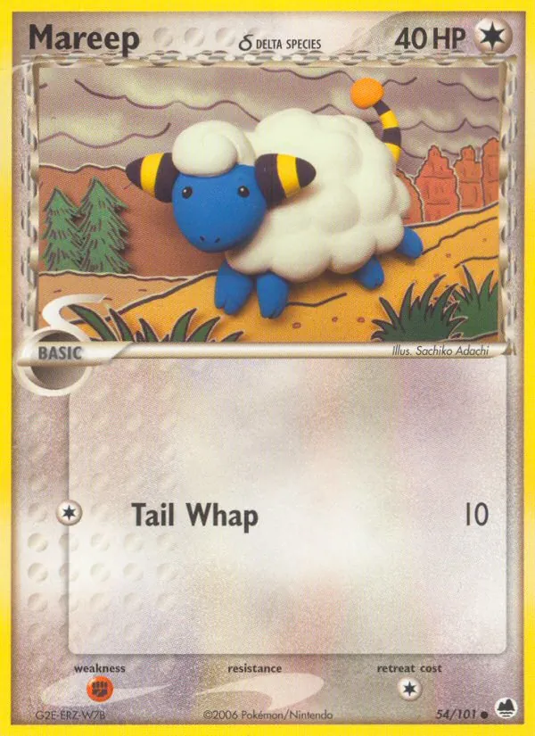 54-RH Mareep δ – Dragon Frontiers