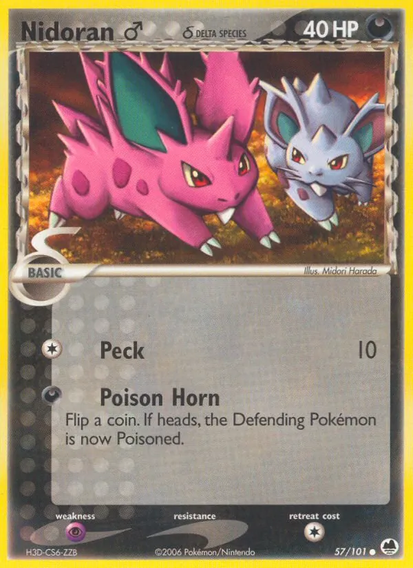 57-RH Nidoran♂ δ – Dragon Frontiers