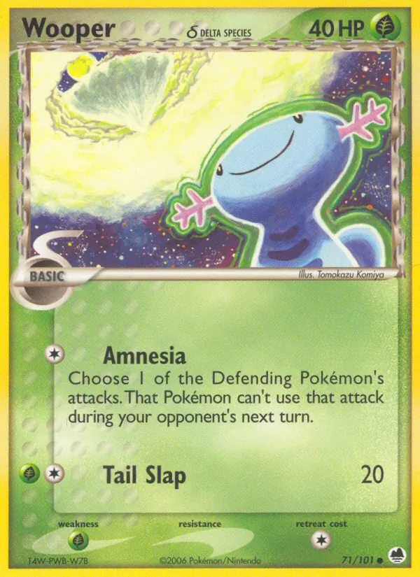 71-RH Wooper δ – Dragon Frontiers
