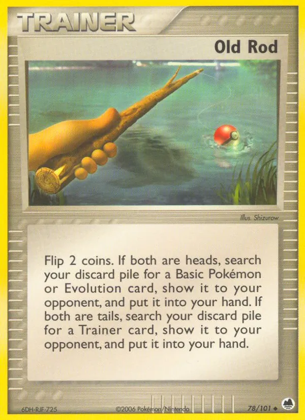 78-RH Old Rod – Dragon Frontiers