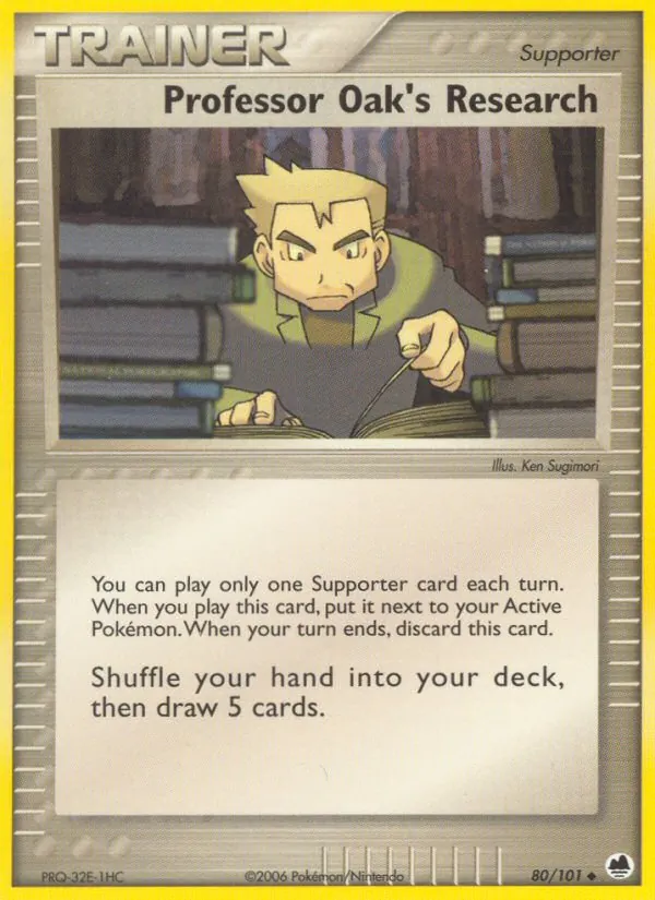 80-RH Professor Oak's Research – Dragon Frontiers