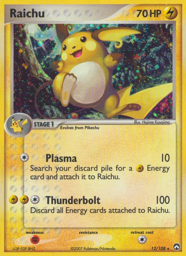 12 Raichu – Power Keepers