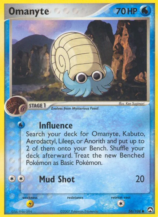 56 Omanyte – Power Keepers