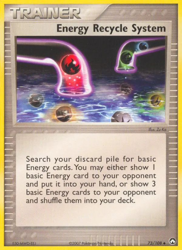 73 Energy Recycle System – Power Keepers
