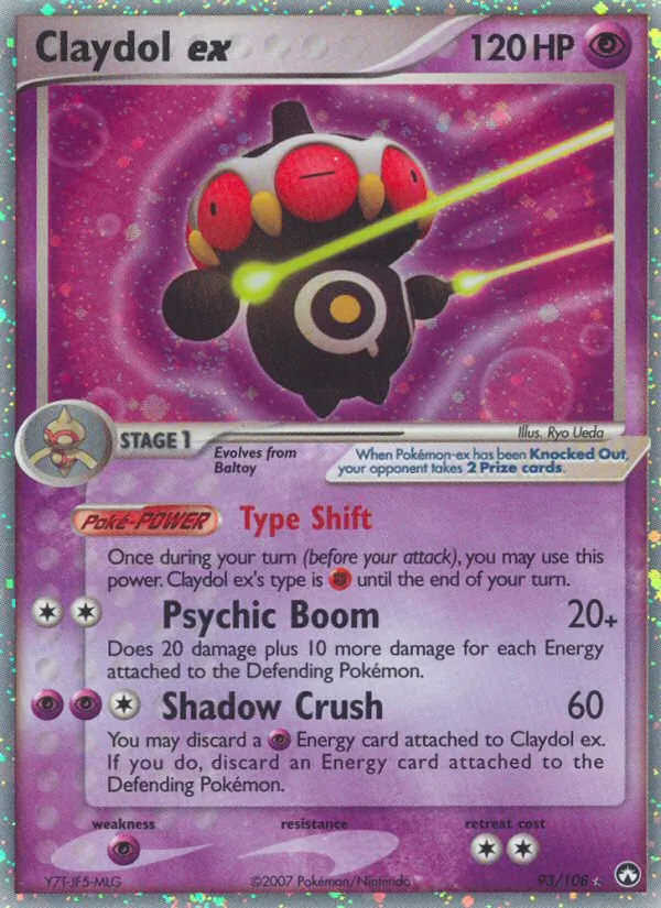 93 Claydol ex – Power Keepers