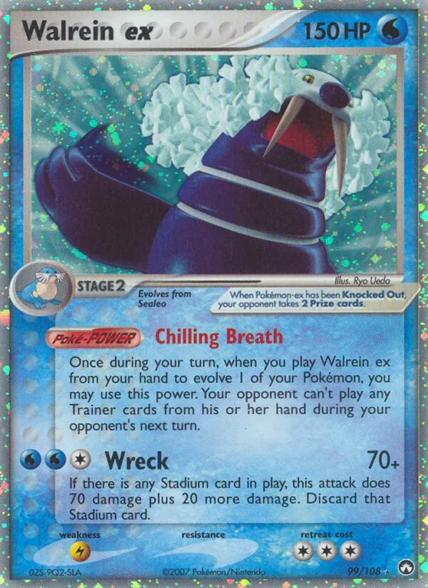 99 Walrein ex – Power Keepers