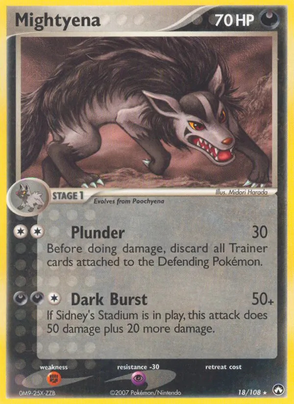 18-RH Mightyena – Power Keepers