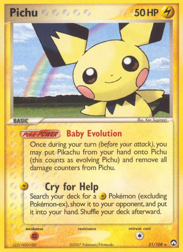 21-RH Pichu – Power Keepers