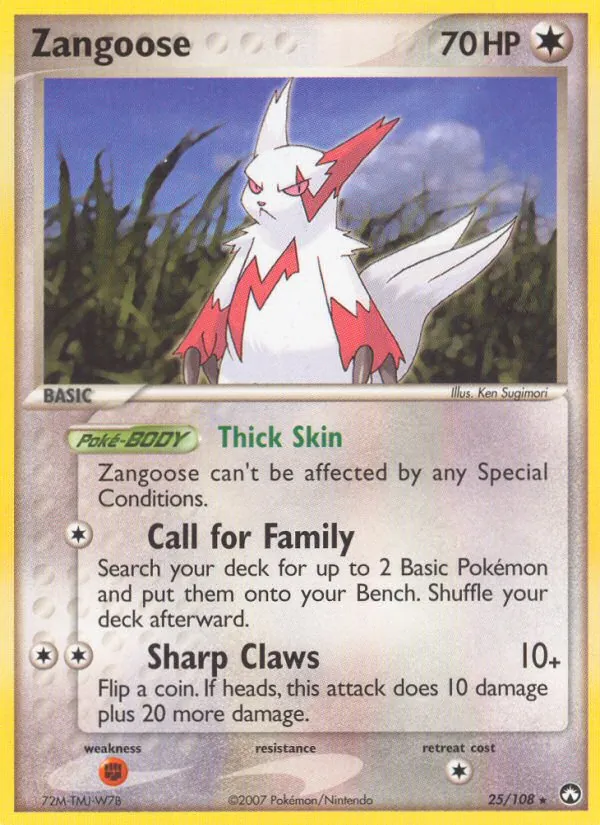 25-RH Zangoose – Power Keepers