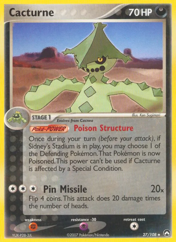 27-RH Cacturne – Power Keepers