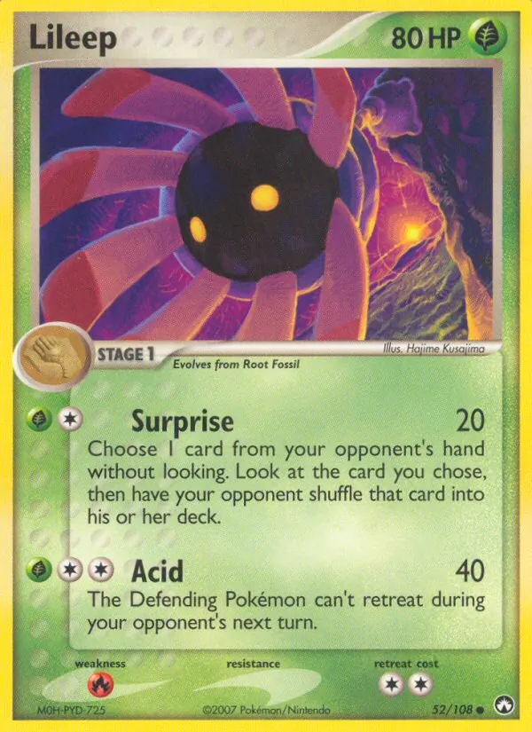 52-RH Lileep – Power Keepers