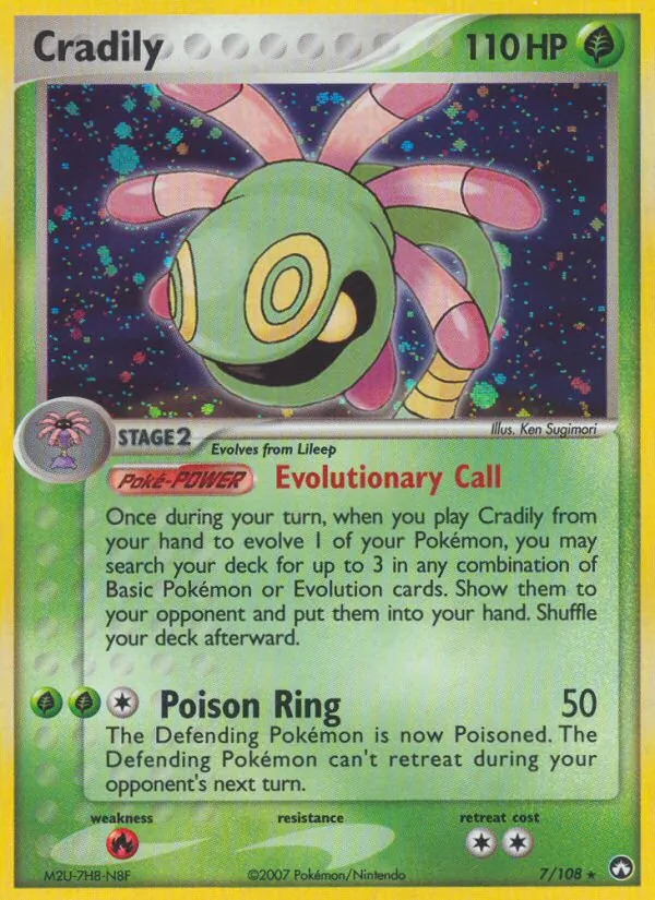 7-RH Cradily – Power Keepers
