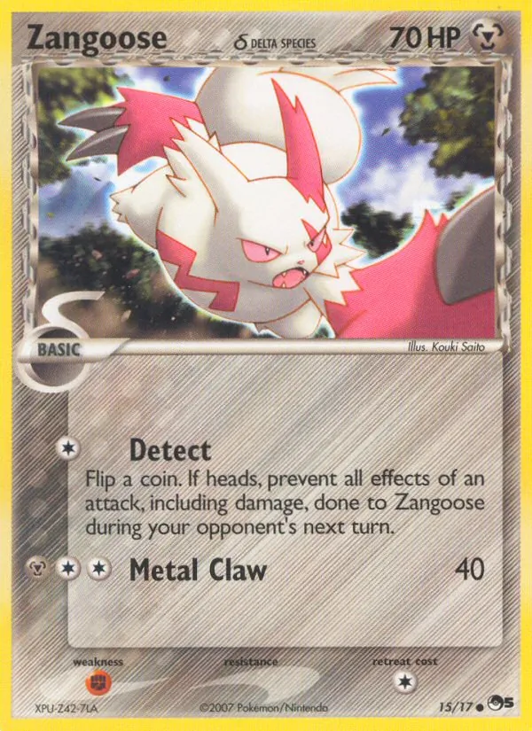15-H Zangoose δ – POP Series 5