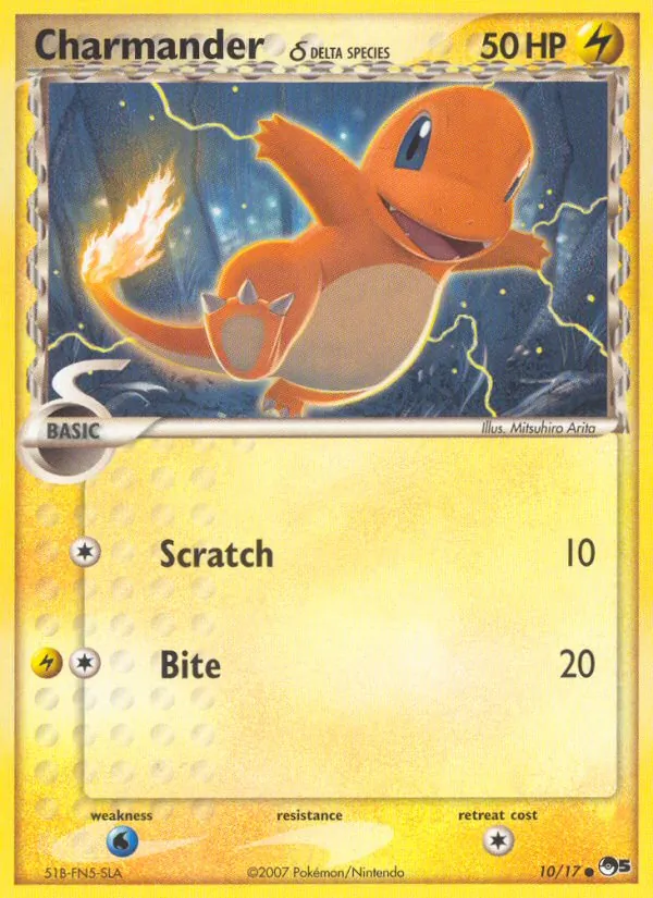 10 Charmander δ – POP Series 5