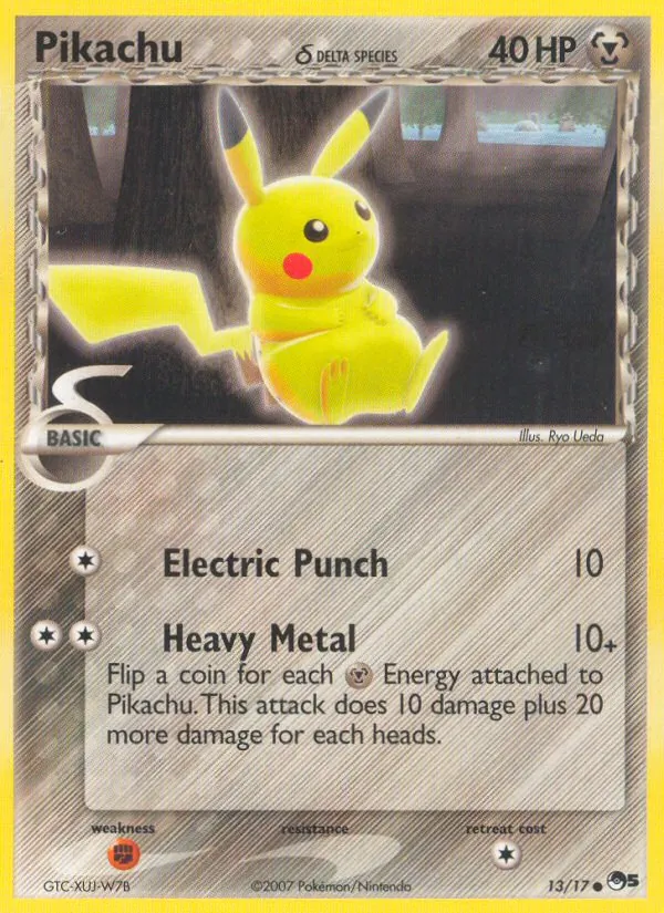 13 Pikachu δ – POP Series 5