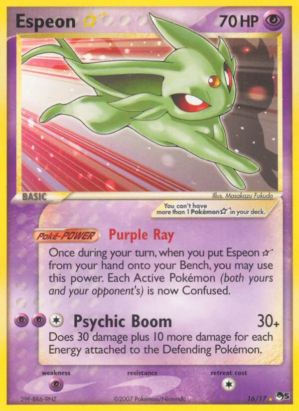 16 Espeon ★ – POP Series 5