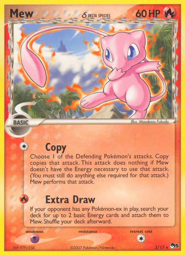 3 Mew δ – POP Series 5