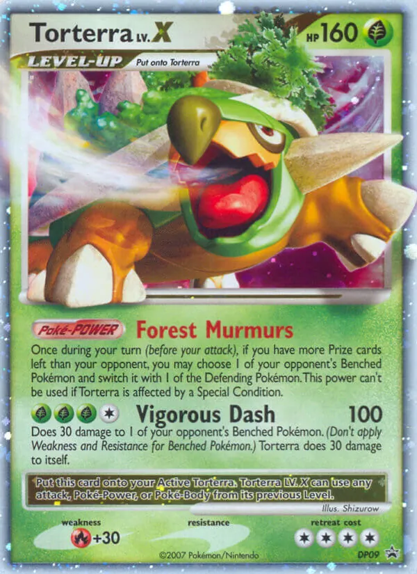 DP09 Torterra – DP Black Star Promos