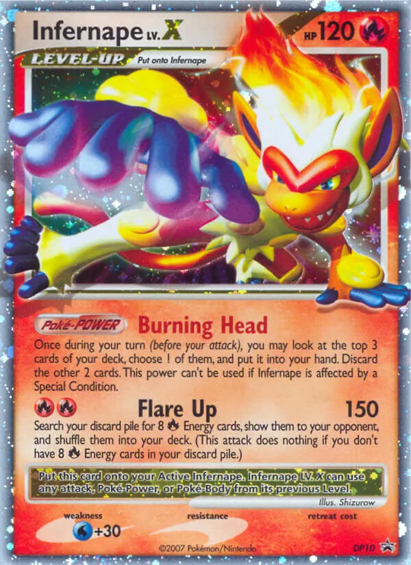 DP10 Infernape – DP Black Star Promos