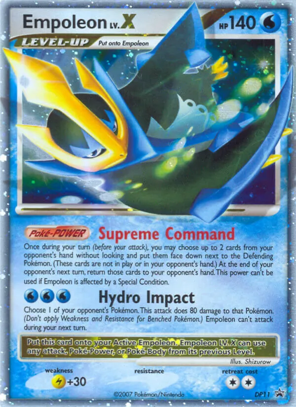 DP11 Empoleon – DP Black Star Promos