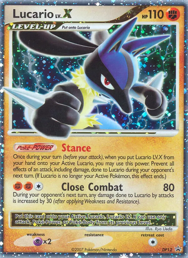 DP12 Lucario – DP Black Star Promos