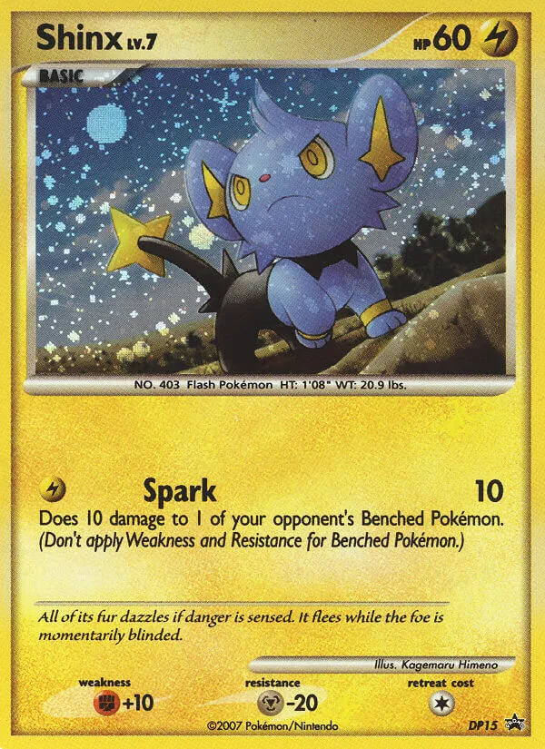 DP15 Shinx – DP Black Star Promos