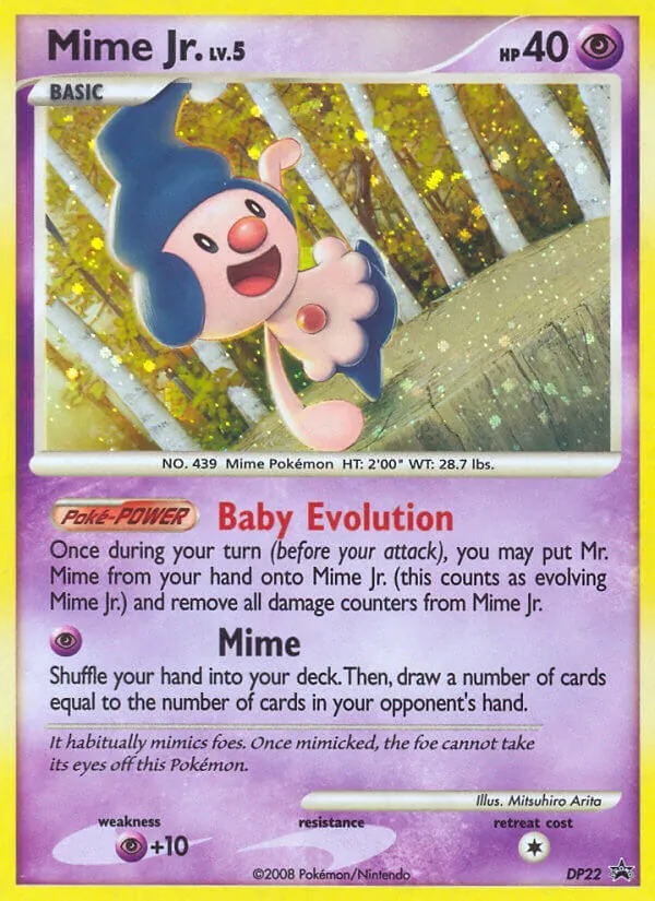 DP22 Mime Jr. – DP Black Star Promos